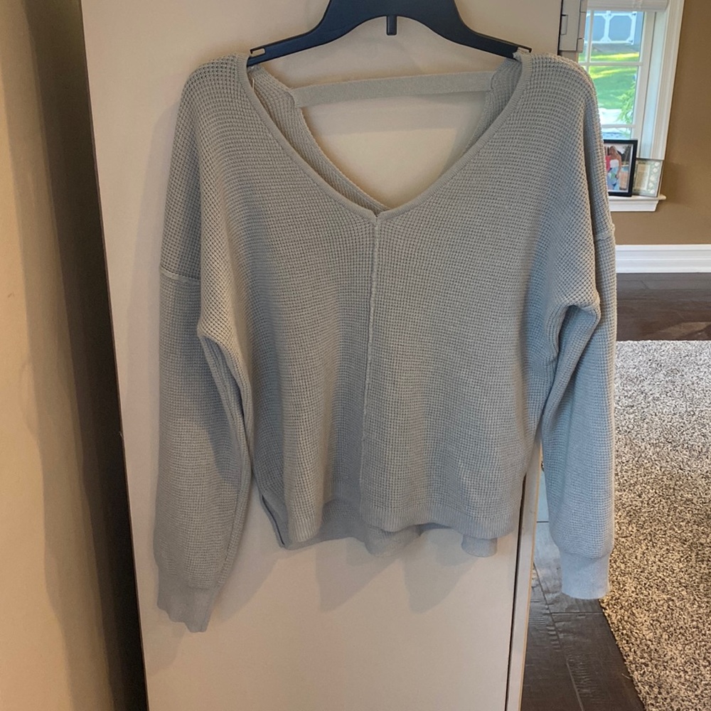 Women’s Hippie Rose Medium Sage Sweater